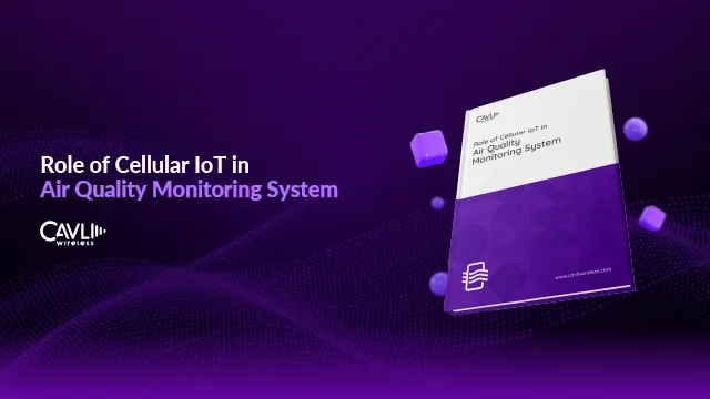 Role of Cellular IoT in Air Quality Monitoring Systems