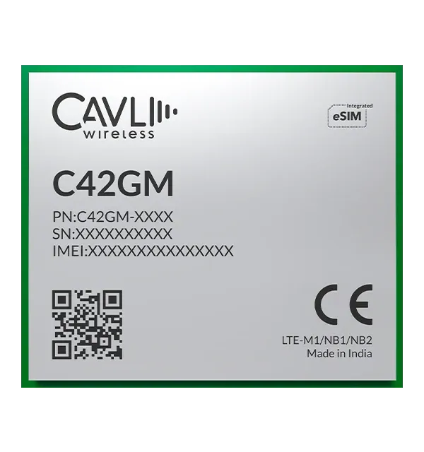 C42GM LTE M1/Cat NB1/NB2 IoT Module LGA