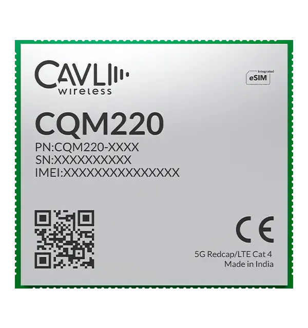 CQM220 5G Redcap / LTE Cat 4 IoT Module