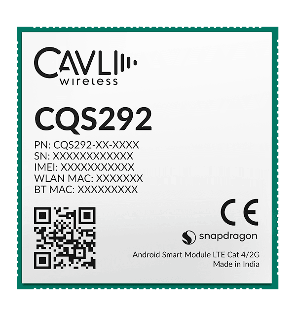 Cavli CQS292 LTE Cat 4 IoT Module for 4-Wheelers