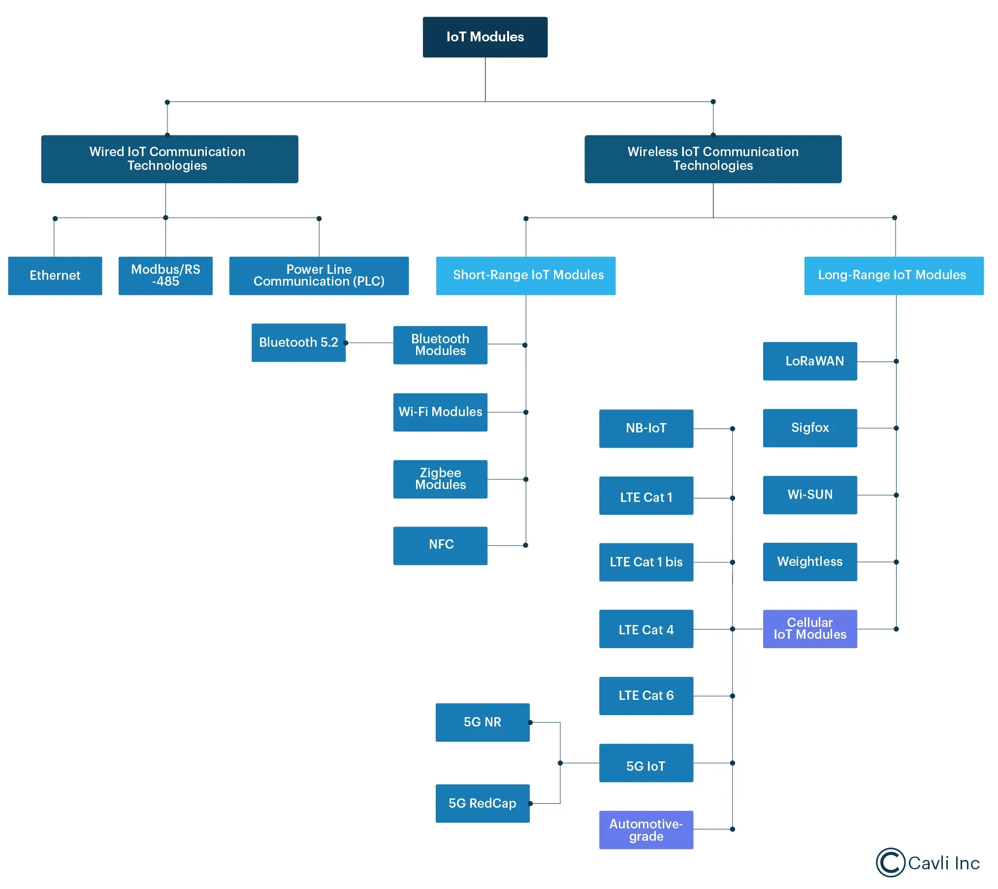 Types of IoT modules