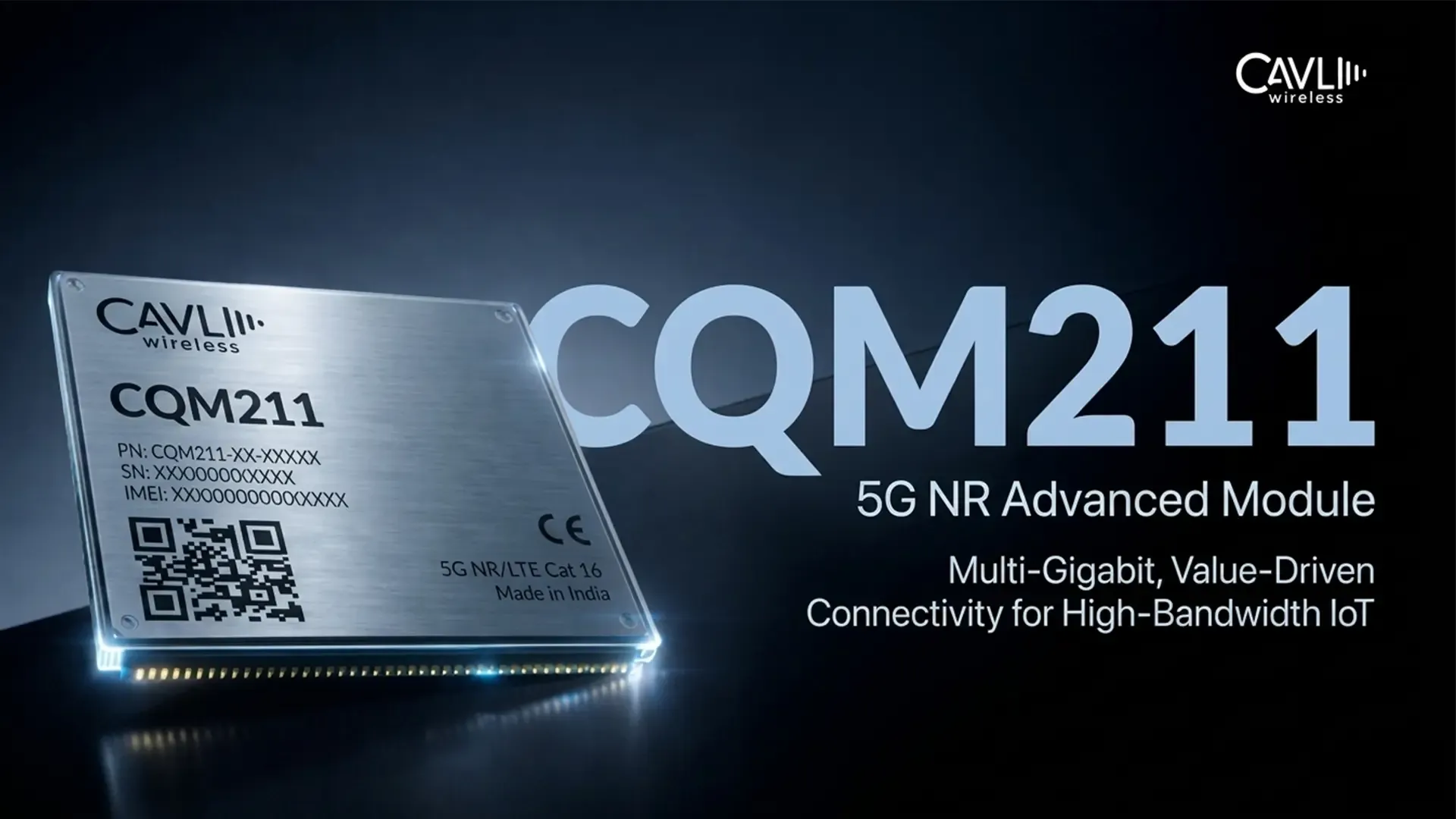 Cavli CQS290: LTE Cat 4 Android Module with GNSS