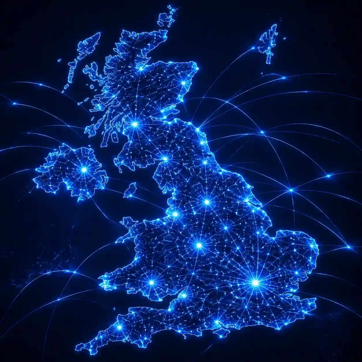 UK Network Connectivity Map